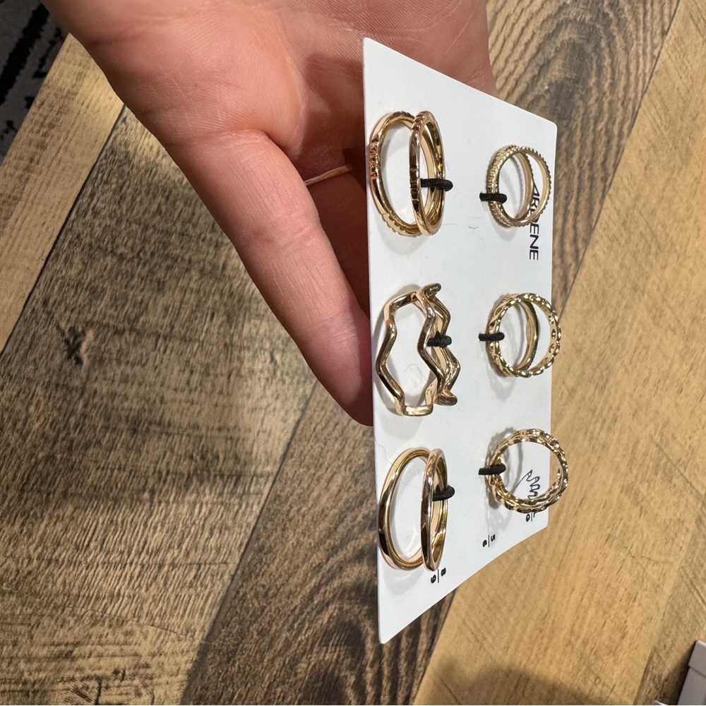 Rings & Earrings Brand New